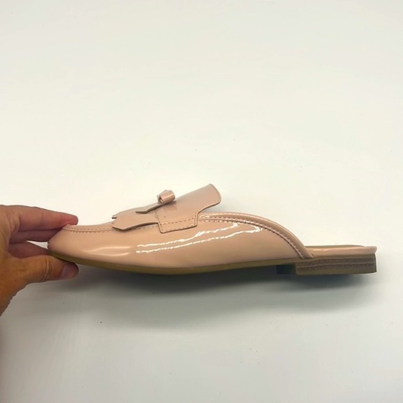 Madden Girl - Qwen Soft Pink Patent Leather Slide On Loafer Size 7.5 - Picture 12 of 15